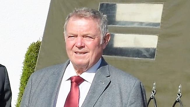Heinrich Schweizer 2016 beim 50-Jahr-Jubiläum der Polytronic AG.