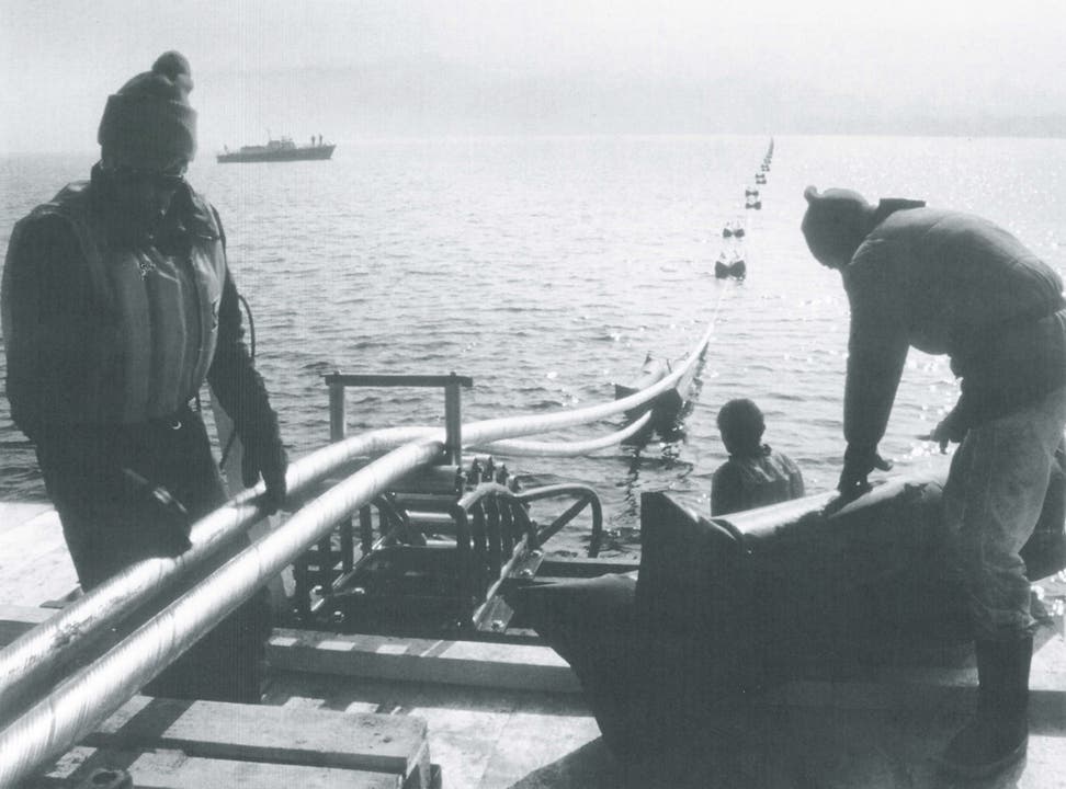 Das Kabel im Bodensee wurde 1984 verlegt.