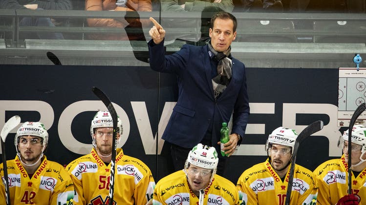 «Eine Krise – aber wir spielen kein Krisenhockey»: Der EHC Biel hält trotz Niederlagenserie an Trainer Antti Törmänenv fest