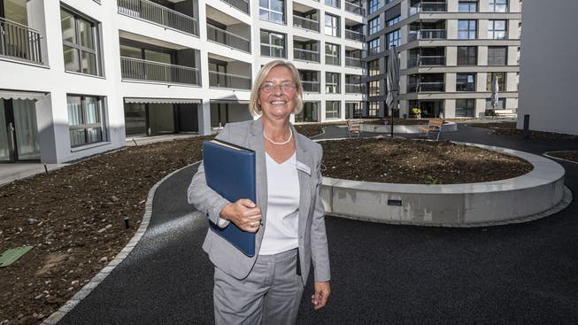 Eva Müggenburg, Chefin des Rebgarten Liestal, kann sich über den Geschäftsverlauf freuen.