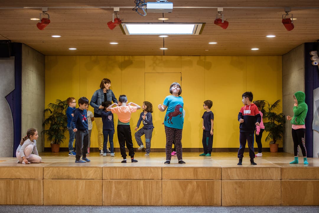 In Zuchwil probten letzte Woche 27 Kinder für eine Theateraufführung der besonderen Art.
