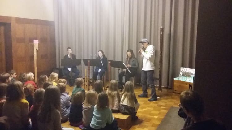 Zauberhafte Flötenklänge in der Musikschule Baden