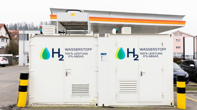 Im Vergleich zu anderen Kantonen sind die Bauauflangen für die Wasserstoff-Tankstelle Hunzenschwil eher tief.