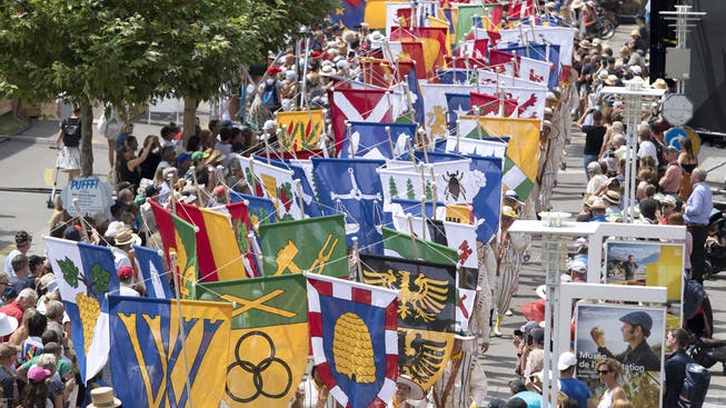 Am Donnerstag startete in Vevey die Fête des Vignerons mit der offiziellen Parade.