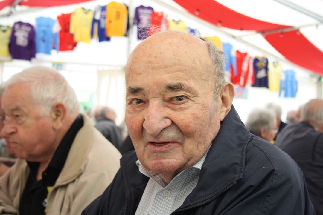  Alfred Huber ist mit seinen 95 Jahren einer der ältesten Teilnehmer am «Widerluege».