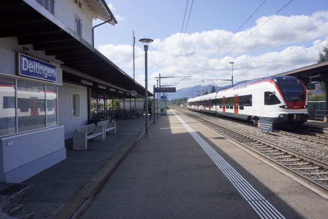 Deitinger können per Zug nach Solothurn und Olten fahren, eine Busverbindung ins Wasseramt fehlt aber weiterhin.