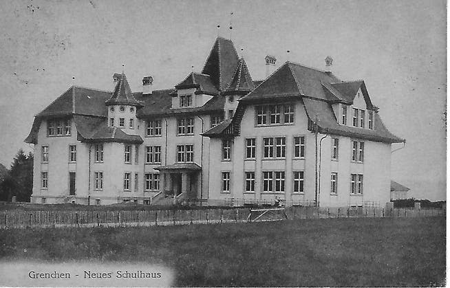 Bezirkschule Bezirksschulhaus Grenchen 1867