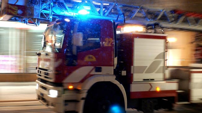 In Pfeffingen brannte eine Küche. Die Feuerwehr konnte den Brand rasch löschen.
