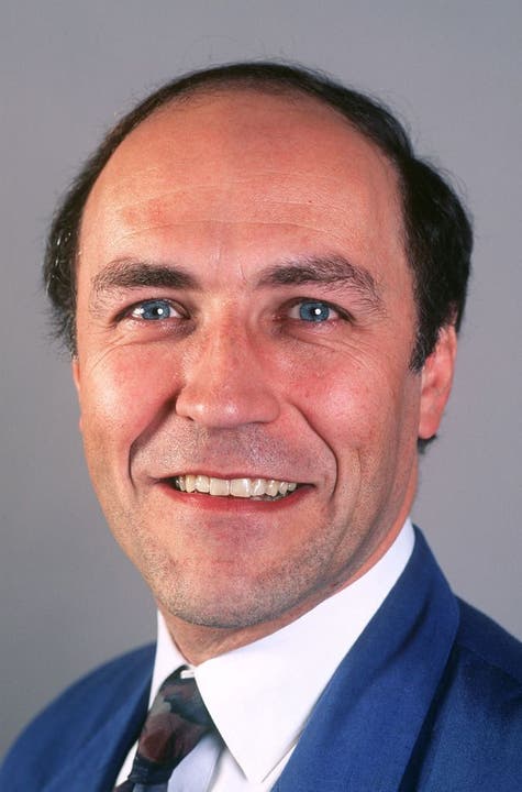 Luzi Stamms politische Laufbahn begann 1985, als er für die FDP in den Einwohnerrat der Stadt Baden gewählt wurde. 1989 folgte die Wahl in den Grossen Rat, 1990 in den Stadtrat von Baden. Bild vom Jahr 1995.