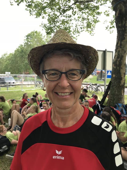 Silvia Grenacher, 55, Sportriege Riniken «Als Leiterin macht es mir grosse Freude, mit den Kindern ans Turnfest zu gehen. Und ihre Freude mitzubekommen.»