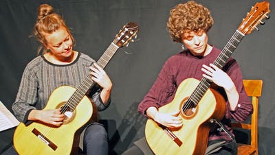 Das Duo Schö a Deux begeisterte das Publikum in der Kultschüür
