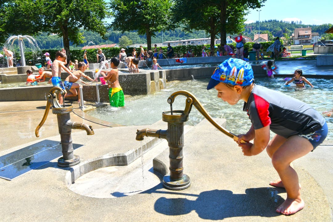 Die Hitzetage in der vergangenen Woche sorgten für Besucherandrang in der Badi Schönenwerd.