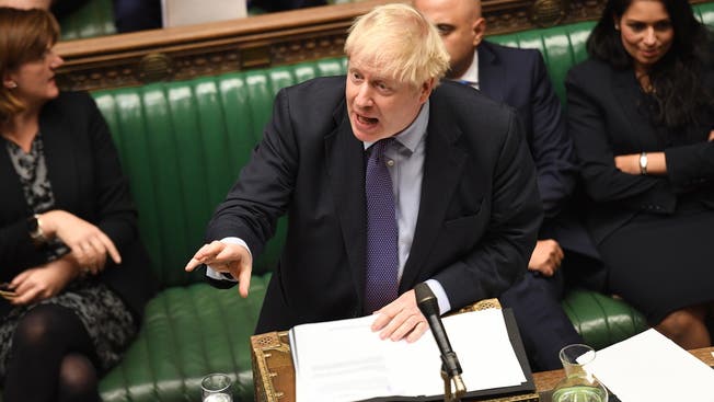 Für den Moment keinen Grund mehr auszurufen: Britischer Premierminister Boris Johnson.