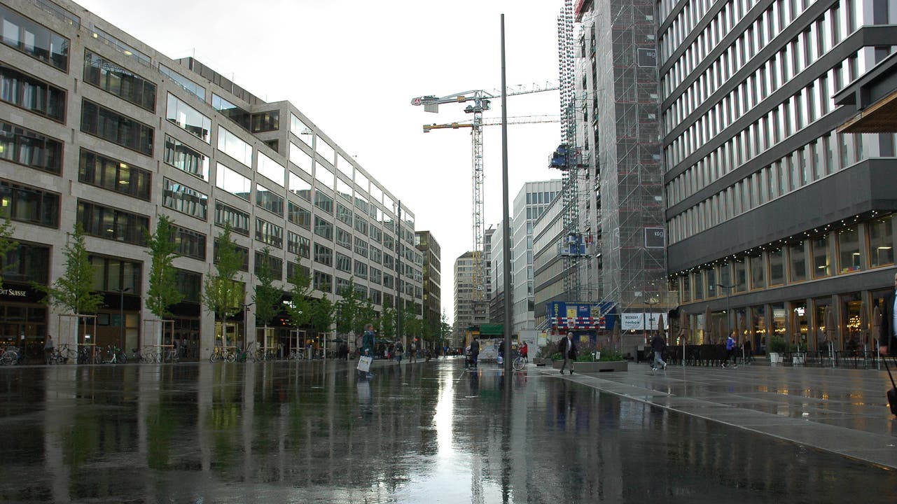 Zehn Jahre nach dem Spatenstich ist die Europaallee, Zürichs neuer Stadtteil beim Hauptbahnhof, fast fertig.