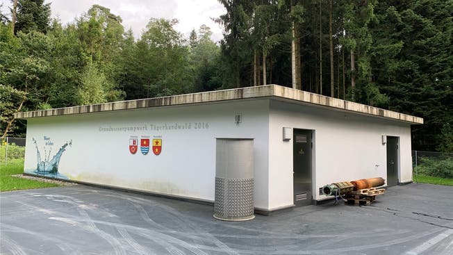 2016 wurde das Pumpwerk Tägerhardwald eingeweiht. Bild: zvg