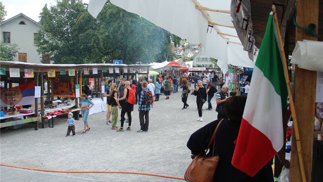 In diesem Jahr fand das Volksfest Begegnung der Kulturen in Wohlen statt.