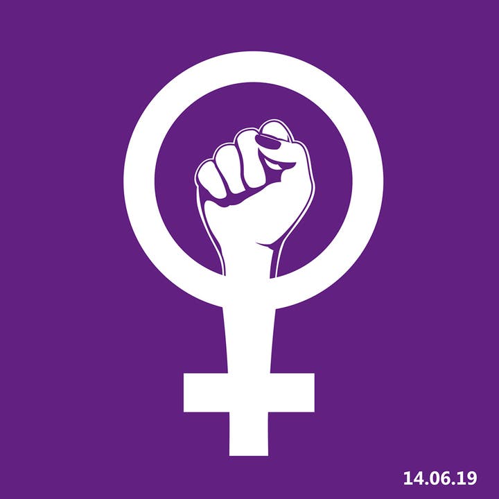 Das Frauenstreik Logo.