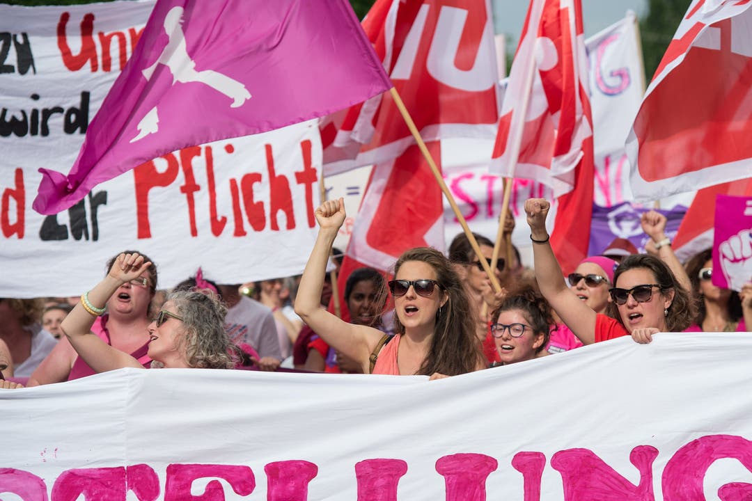 Frauenstreik in der Schweiz