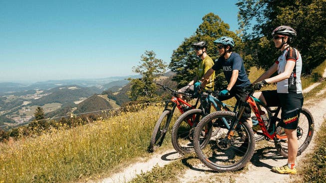 Das Baselbiet lockt Mountainbike-Touristen mit einer speziellen Karte.
