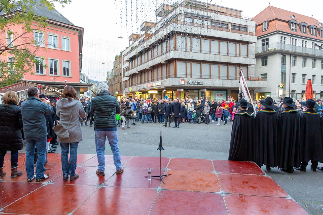 Die Feier mit den Badener Kandidierenden findet auf dem Schlossbergplatz statt.