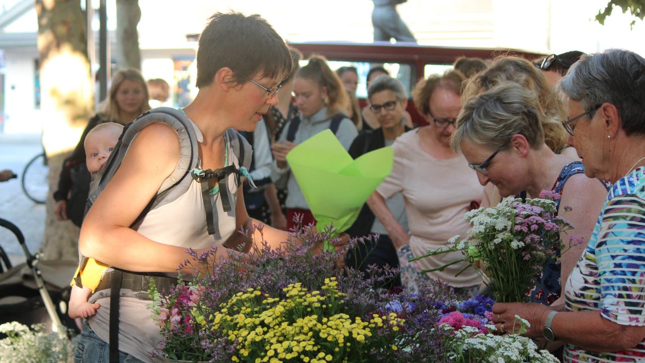 Blumenmarkt am Graben.