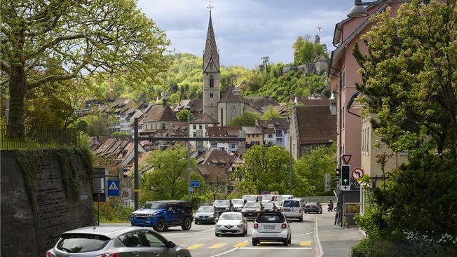 Die Stadt und die Region Baden müssen sich auf mehr Verkehr vorbereiten. Bild: Alex Spichale (24.4.2019)
