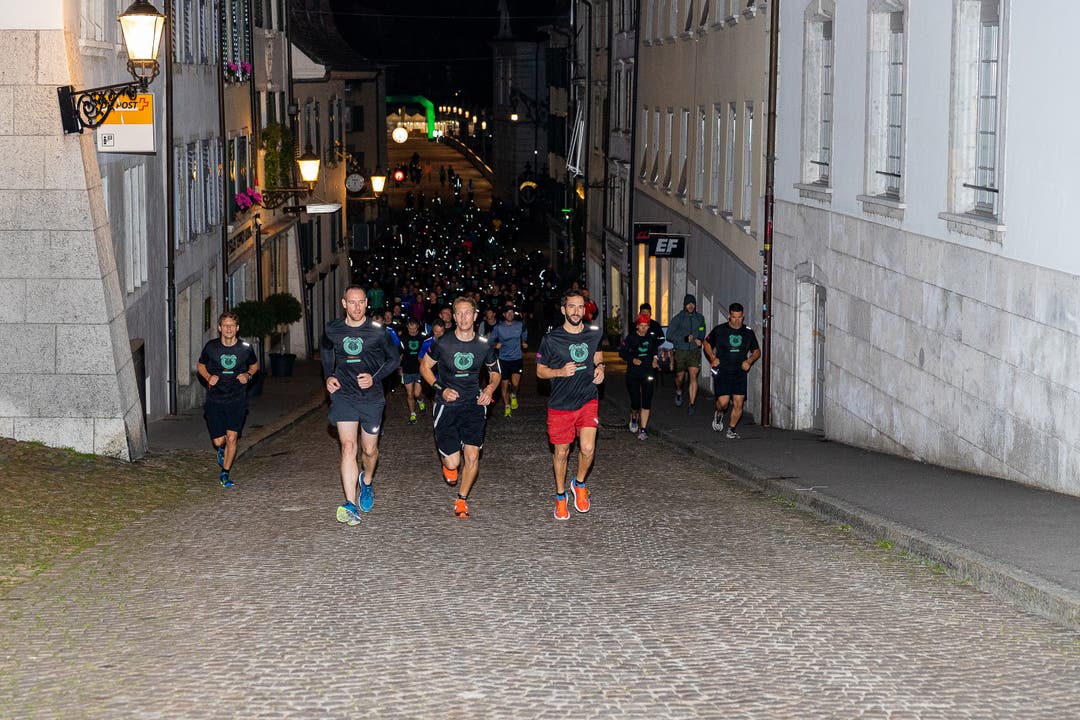 Rund 250 Personen liefen beim «Wake up and run» 2019 in Solothurn mit