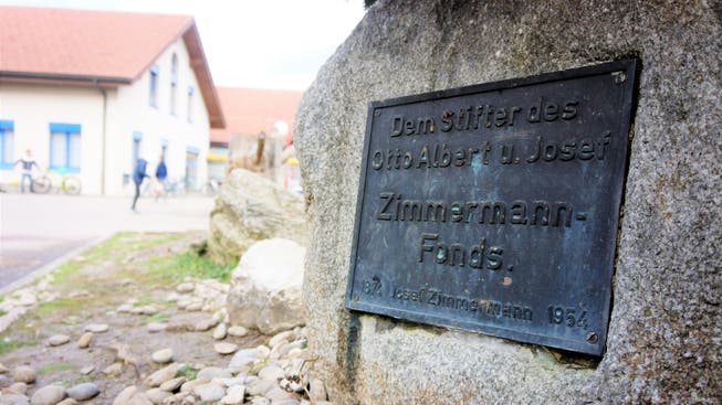 Der letzte der Zimmermanns, Josef (1874 bis 1954), gründete die Stiftung.