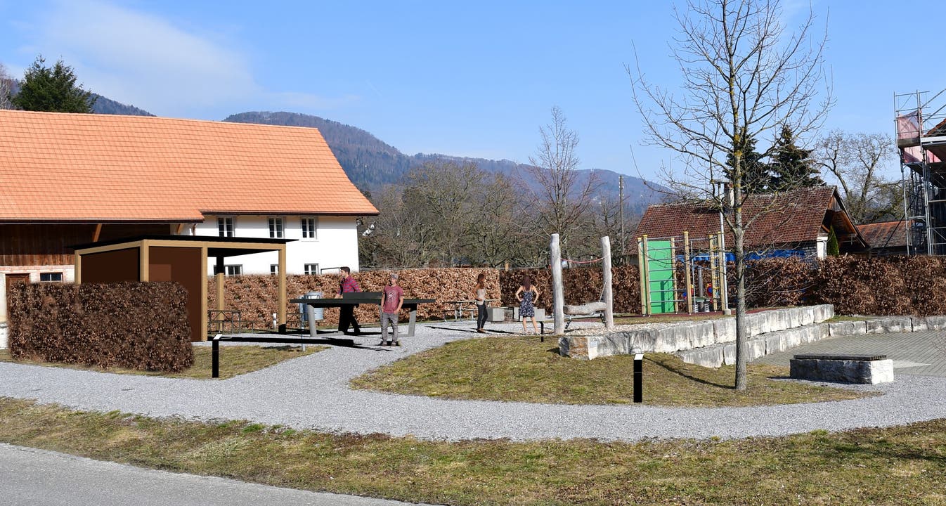 Der Löwenplatz Aedermannsdorf soll umgestaltet werden