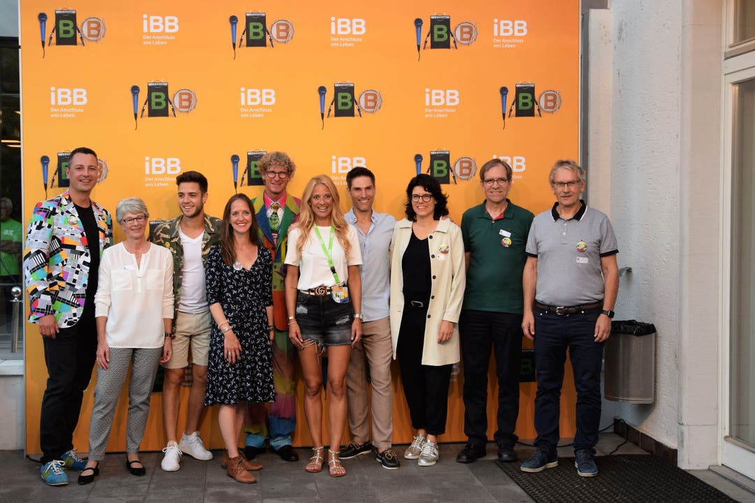 Stadtfest Brugg 2019 VIP-Apéro mit Luca Hänni, Christian Polanc und Christa Rigozzi sowie dem Brugger Stadtrat.