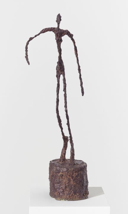 Auch er wird ausgeliehen: «Homme qui chavire» von Giacometti.