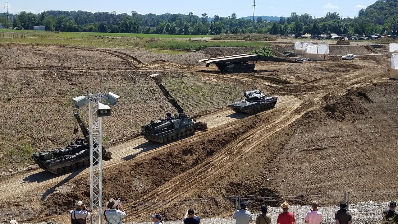Am Freitag präsentiert das Schweizer Militär seine Panzer am «Convoy to Remeber»