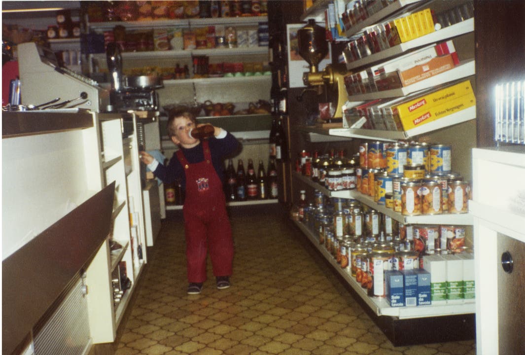 Der Laden, wie er sich in den 80-er-Jahren präsentierte.