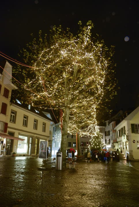 Weihnachtsbeleuchtung 2019 in der Altstadt Solothurn