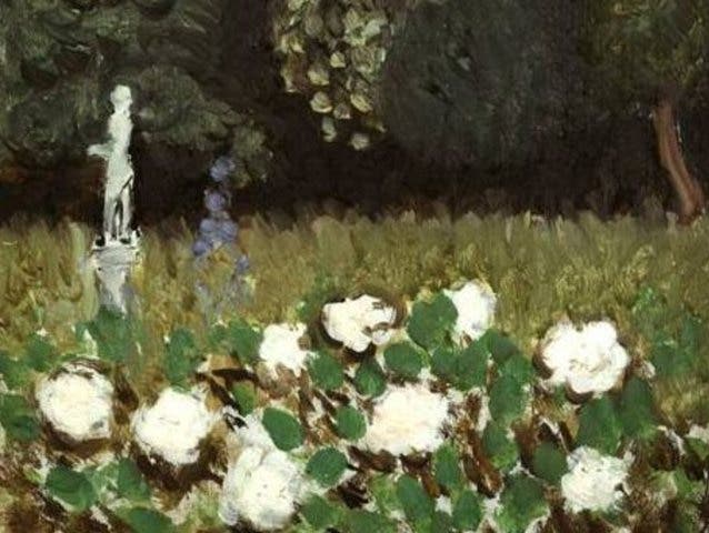 Ein Ausschnitt aus dem Ölgemälde "Le Jardin" von Henri Matisse. (zvg / Archivbild)
