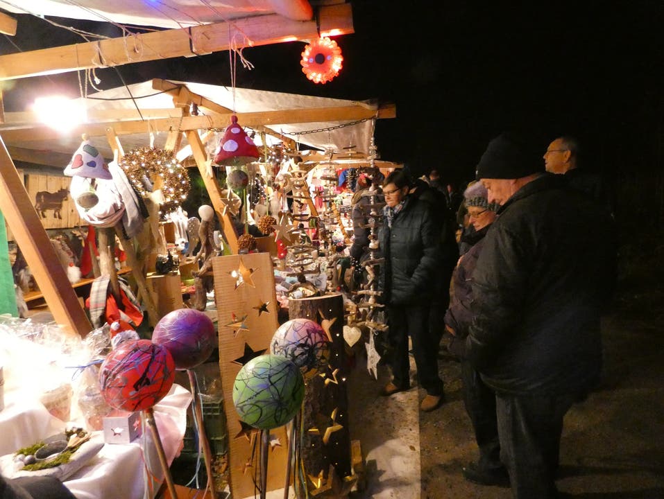Auf dem 24. Weihnachtsmarkt beim Waldhaus genossen zahlreiche Besucher die stimmungsvolle Marktatmosphäre.