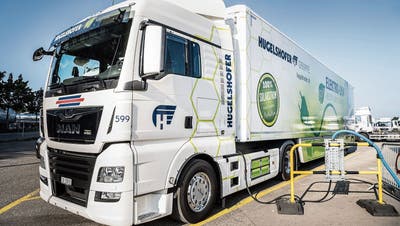 Ostschweizer Transportunternehmen üben für den emissionsarmen Güterverkehr