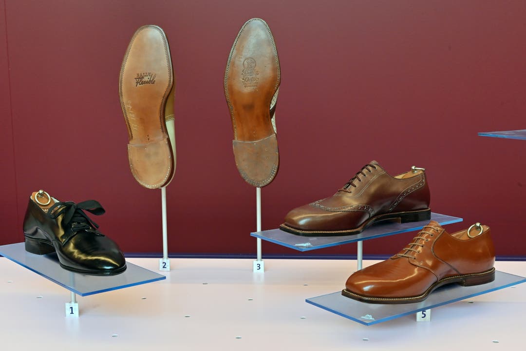 Sonderausstellung "Bally Monsieur" - der Herrenschuh seit 1851 - Ballyana Modelle aus dem Archiv der Bally Schuhe AG