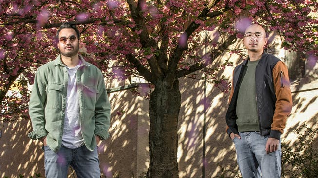Philipp Kathriner und Kurt Egli (von links) veröffentlichen ihre zweite gemeinsame EP namens «Umami».