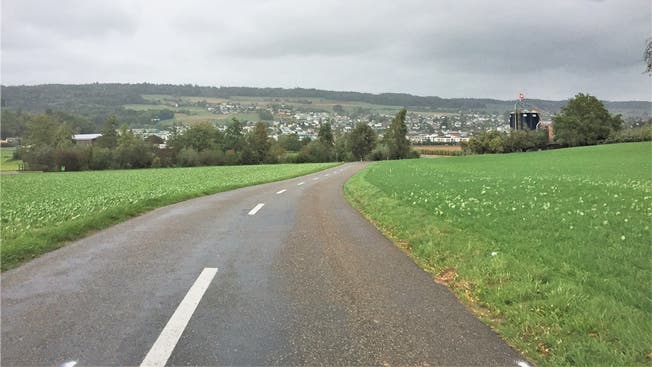 Blick von der Kantonsstrasse Richtung Niederrohrdorf. (Symbolbild)