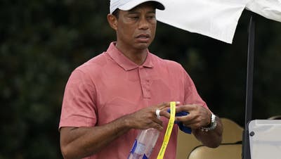 Tiger Woods als chancenloser Titelverteidiger