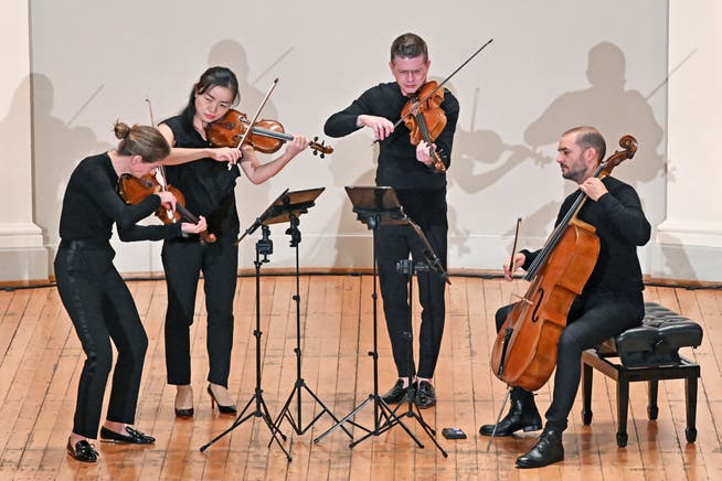 Das Galatea Quartett machte den Auftakt zur «KulturTupfer-Serie» im Stadttheater.