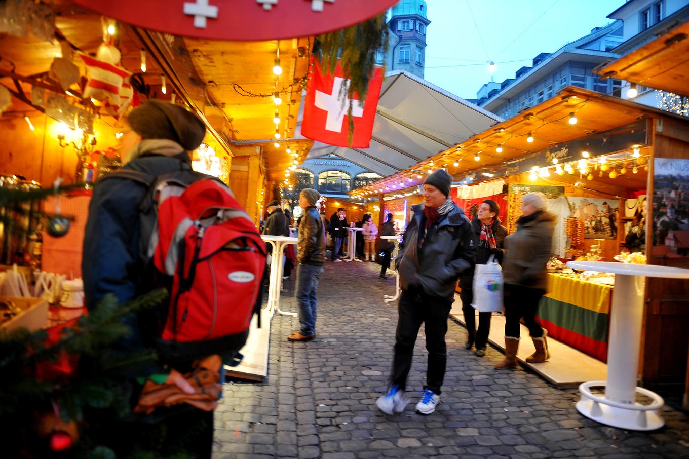 Weihnachtsmarkt Venite in Luzern findet in neuer Form statt und der Weihnachtsmarkt Venite in Luzern findet in neuer Form statt und der