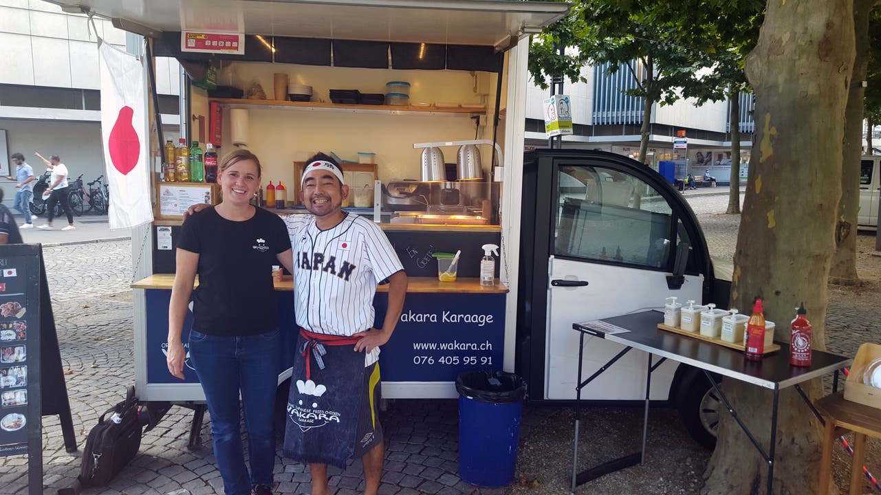 Vor drei Jahren kauften Manuela und Yuji Nakamura einen Mini-Foodtruck.