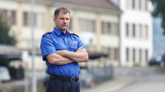 Christian Ambühl ist seit viereinhalb Jahren Kommandant der Polizei Stadt Grenchen.