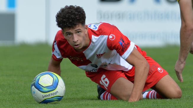 Der 18-jährige Jano Loosli brachte den FC Solothurn gegen Muttenz in der 6. Minute auf die Siegerstrasse.