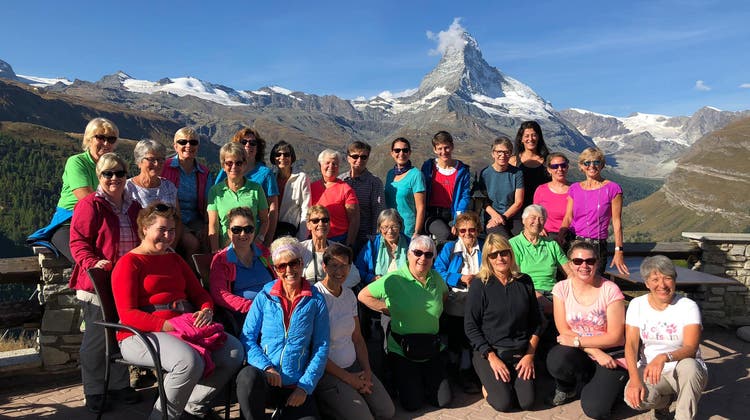 70 Jahre Frauenriege Frick - Geburtstagsreise nach Zermatt