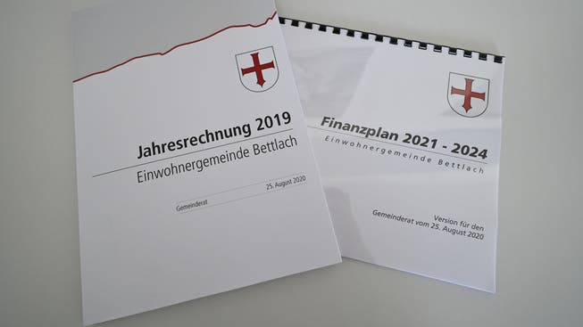 Die beiden Dokumentationen Jahresrechnung und Finanzplan.