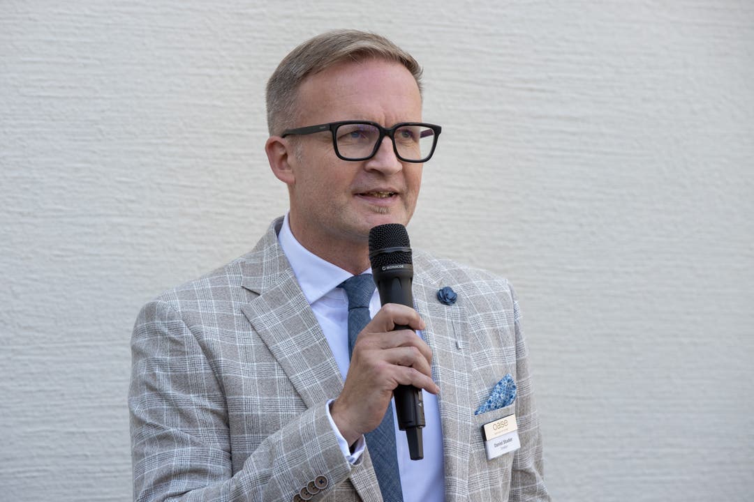 Daniel Studer, Direktor Oase Obergösgen, zeigte sich an der Eröffnung zufrieden mit der Entwicklung seit der Betriebsaufnahme Anfang April.