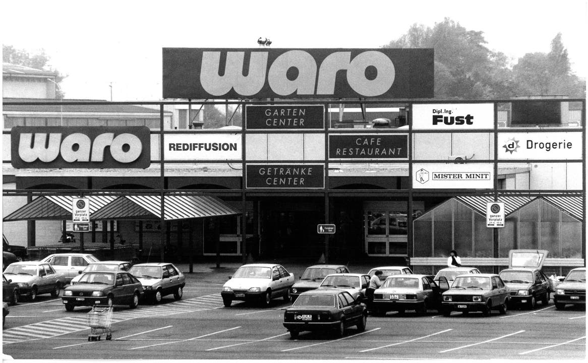 So fing es an: Das erste Einkaufszentrum im Gäu, die 1972 eröffnete «Waro» der Usego-Gruppe.